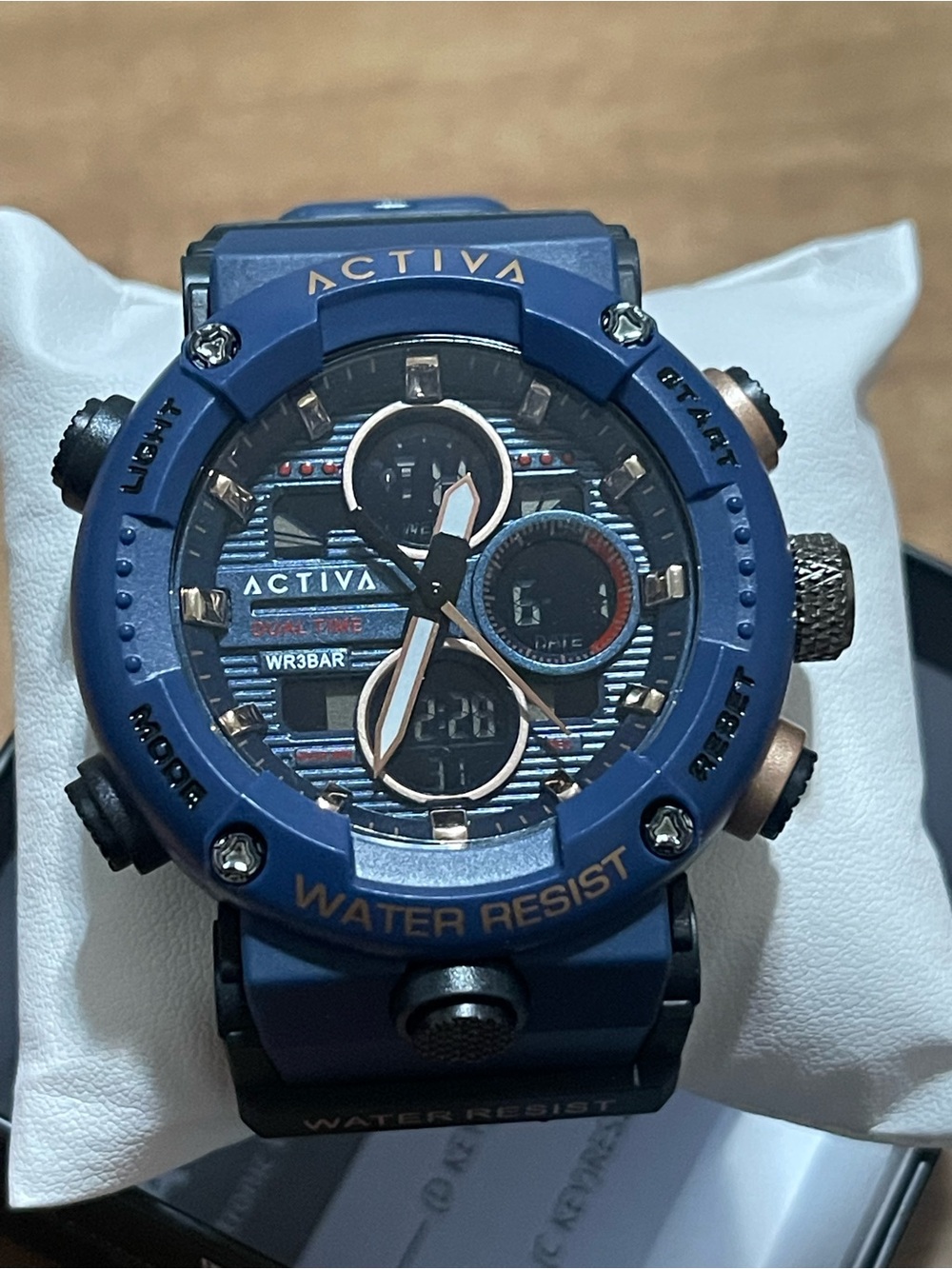Activa X Invicta Digital Analog Men's Watch - 52mm. Blue, new. - Picture 2 of 13